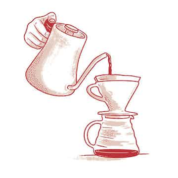 How To Brew V60 Step 6